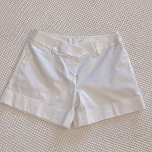 Express sz 0 white shorts.